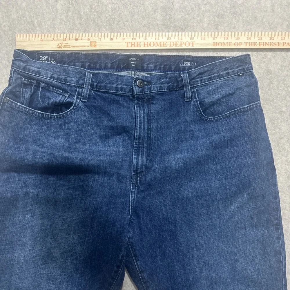 Vintage Nautica Jeans Co. Loose Fit‎ Denim Jeans Mens 38X30